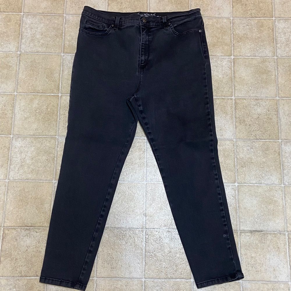 VTG, Gloria Vanderbilt All Around Slimm Amanda Women Jeans Size 18 Plus
